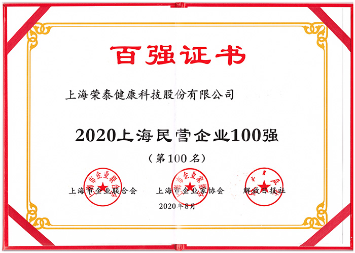 2020年上海民营企业100强